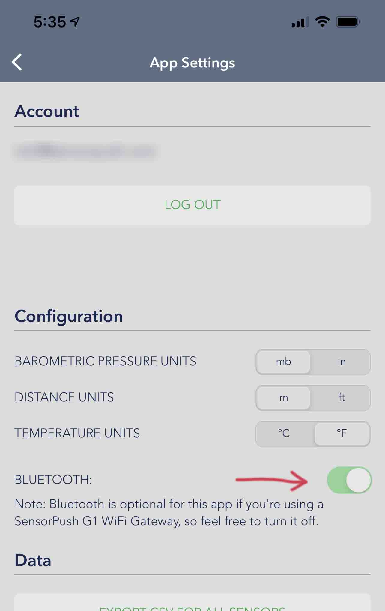 SensorPush G1 WiFi Gateway - Access Your Sensor Data from Anywhere